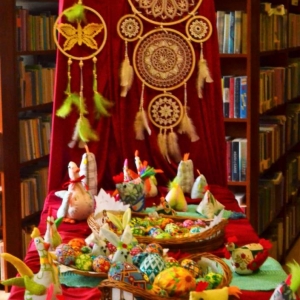 pokaż obrazek - Wystawa prac ręcznych Bożeny Tworek z Dorohuska.