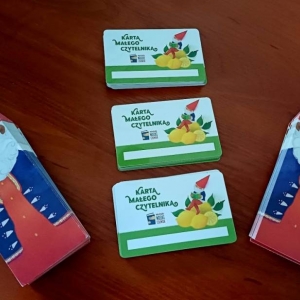 pokaż obrazek - Karty czytelnika i zakładki do książek