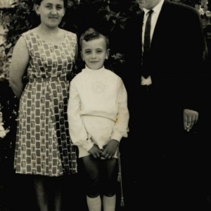 pokaż obrazek - Kazimiera i Jan Majdiukowie z synem