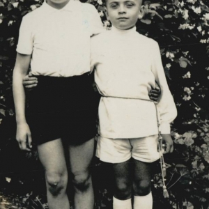 pokaż obrazek - Od lewej Lech Majdiuk z bratem Darkiem