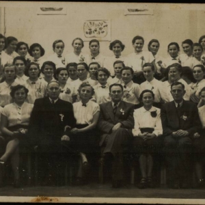 pokaż obrazek - Studniówka w Liceum Pedagogicznym w Lublinie 27 maj 1955 r.