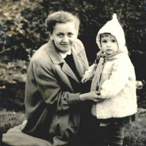 pokaż obrazek - Kazimiera Majdiuk z Barbarą Kremską Okopy 1956 rok