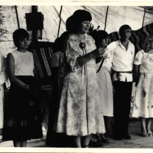 pokaż obrazek - Matka chrzestna zespołu śpiewaczego Starościanki z Turki.