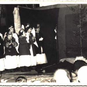 pokaż obrazek - Jasełka w kościele w Dorohusku.