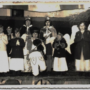 pokaż obrazek - Jasełka w kościele w Dorohusku.