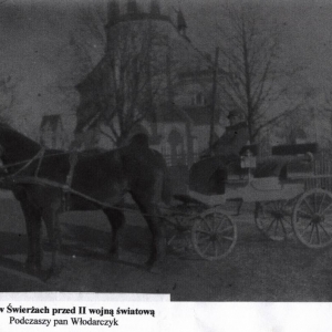 pokaż obrazek - Kościół w Świerżach przed II wojną Światową. Podczaszy Pan Włodarczyk.