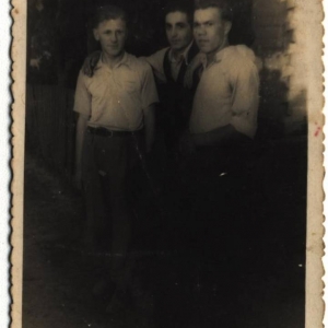 pokaż obrazek - Na pamiątkę drogiej Zosi Mietek - Brzeźno 1952 rok