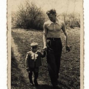 pokaż obrazek - Wacław Drzewicki z synem Henrykiem.