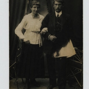 pokaż obrazek - Maria z domu Patajewicz z mężem Janem Papaczem - 1914 rok. Dziadkowie Aliny Drzewickiej Matuszyńskiej