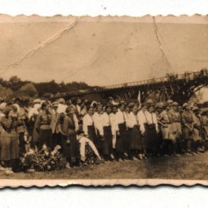 pokaż obrazek - Dorohusk rok 1937 - Most kolejowy ,, Dzień Morza 