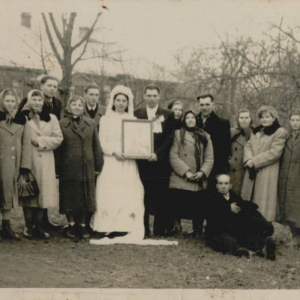pokaż obrazek - Fotografia ślubna Jadwigi Palec i Tadeusza Krawieckiego z Barbarówki